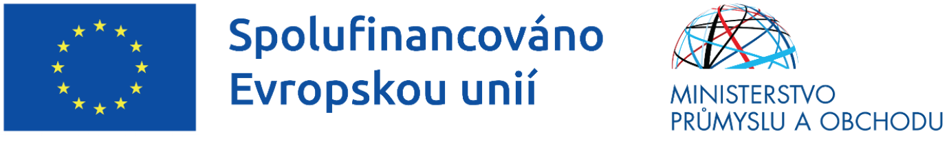 Spolufinancováno Evropskou unií a Ministerstvo průmyslu a obchodu